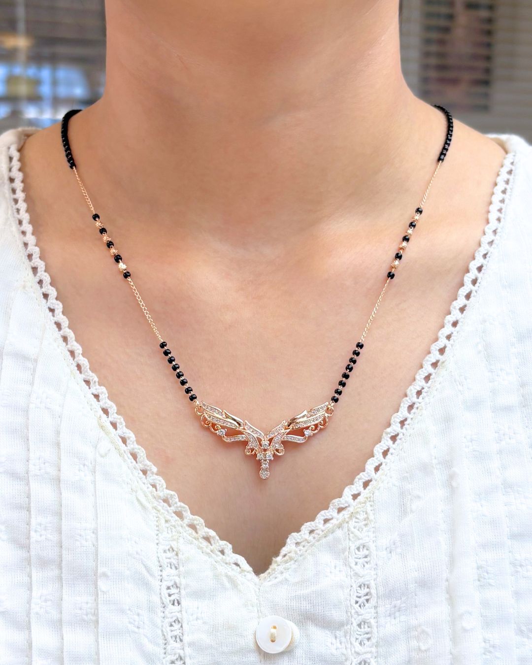 Butterfly Bloom Mangalsutra